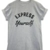 Express Yourself Lyric Quote T-Shirt -Maria Sales Store Express Yourself Lyric Quote T Shirt For Men 8Ball 250