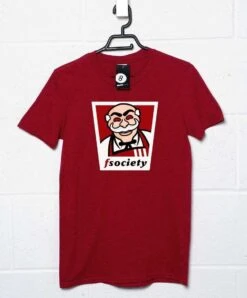 F Society Chicken Logo T-Shirt