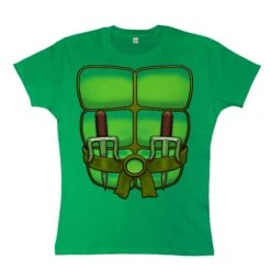 Fancy Dress Ninja Turtle Womens T-Shirt