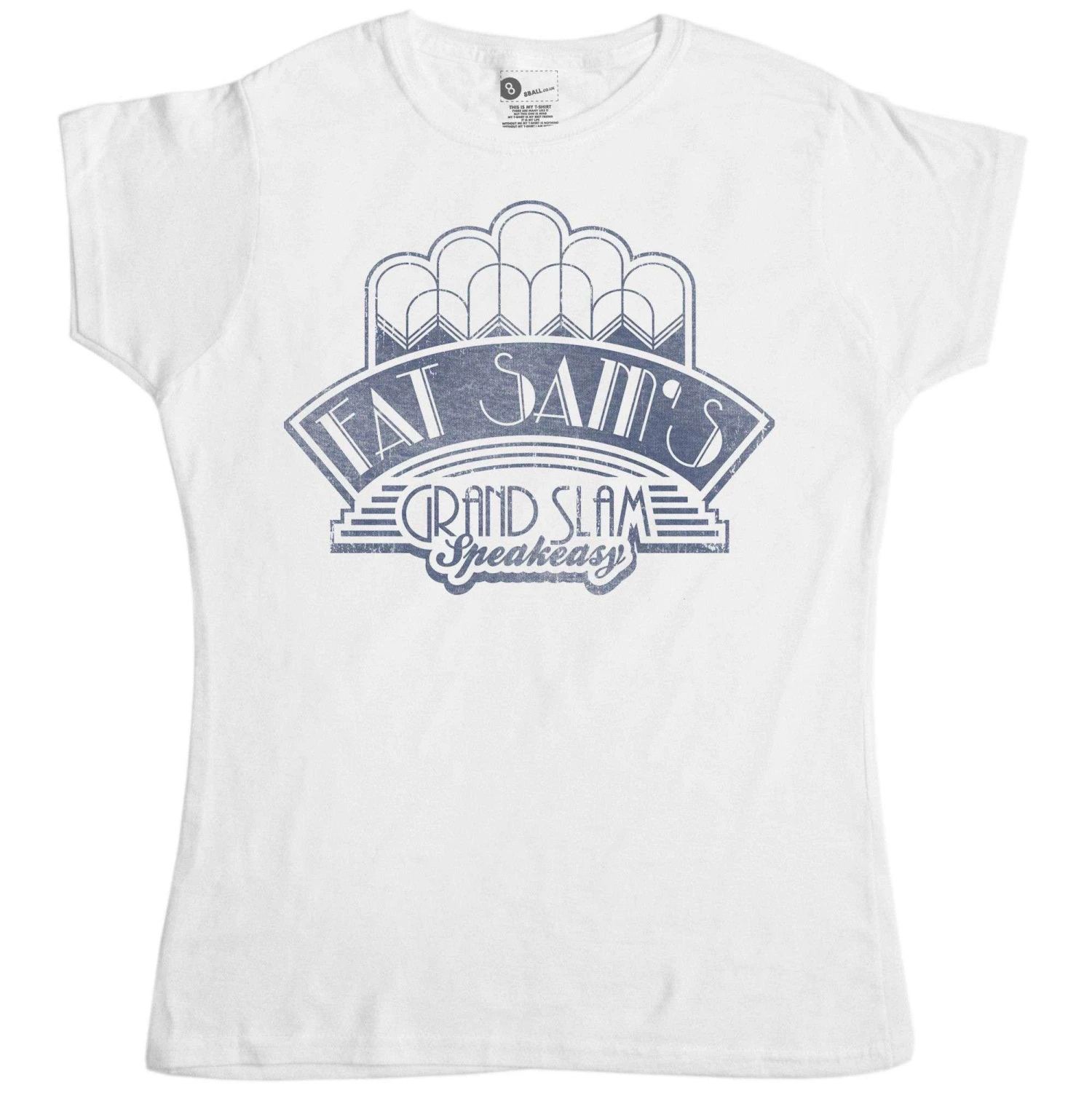 Fat Sam's Grand Slam Speakeasy Womens Style T-Shirt 3 Fat Sam's Grand Slam Speakeasy Womens Style T-Shirt