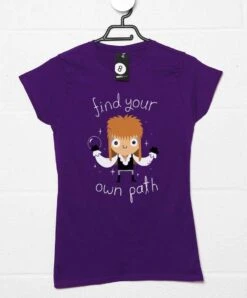 Find Your Own Path DinoMike Womens Fitted T-Shirt 9 Find Your Own Path DinoMike Womens Fitted T-Shirt -Maria Sales Store Find Your Own Path DinoMike Womens Fitted T Shirt 8Ball 3037
