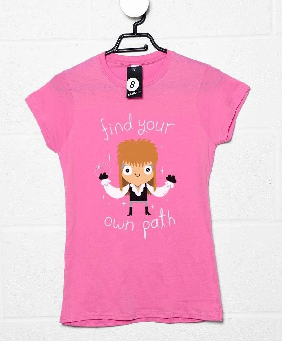 Find Your Own Path DinoMike Womens Fitted T-Shirt 3 Find Your Own Path DinoMike Womens Fitted T-Shirt