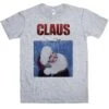 Funny Christmas Claus T-Shirt -Maria Sales Store Funny Christmas Claus Mens Graphic T Shirt 8Ball 3361