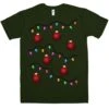 Funny Christmas Xmas Tree T-Shirt -Maria Sales Store Funny Christmas Xmas Tree Graphic T Shirt For Men 8Ball 2682