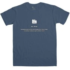 Funny Geek Men's Aw Snap T-Shirt