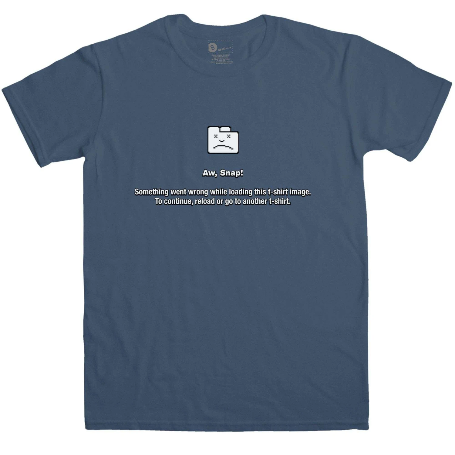 Funny Geek Men's Aw Snap T-Shirt 3 Funny Geek Men's Aw Snap T-Shirt