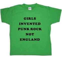 Girls Invented Punk Rock Childrens T-Shirt