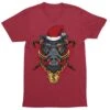 Golden Boar Santa Unisex Christmas T-Shirt -Maria Sales Store Golden Boar Santa Unisex Christmas Graphic T Shirt For Men 8Ball 7417