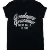 Great Balls Of Fire Lyric Quote T-Shirt