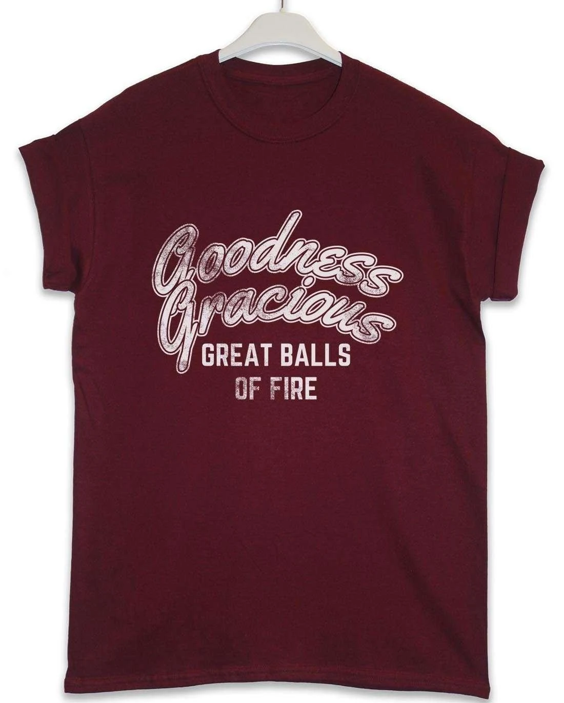 Great Balls Of Fire Lyric Quote T-Shirt 4 Great Balls Of Fire Lyric Quote T-Shirt - Image 2