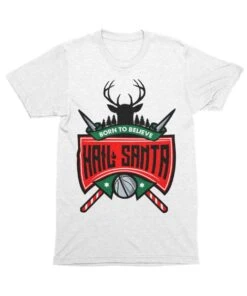 Hail Santa Unisex Christmas T-Shirt 7 Hail Santa Unisex Christmas T-Shirt -Maria Sales Store Hail Santa Unisex Christmas T Shirt For Men 8Ball 9015