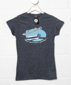 Hamilton's Water Breaks Fitted Womens T-Shirt