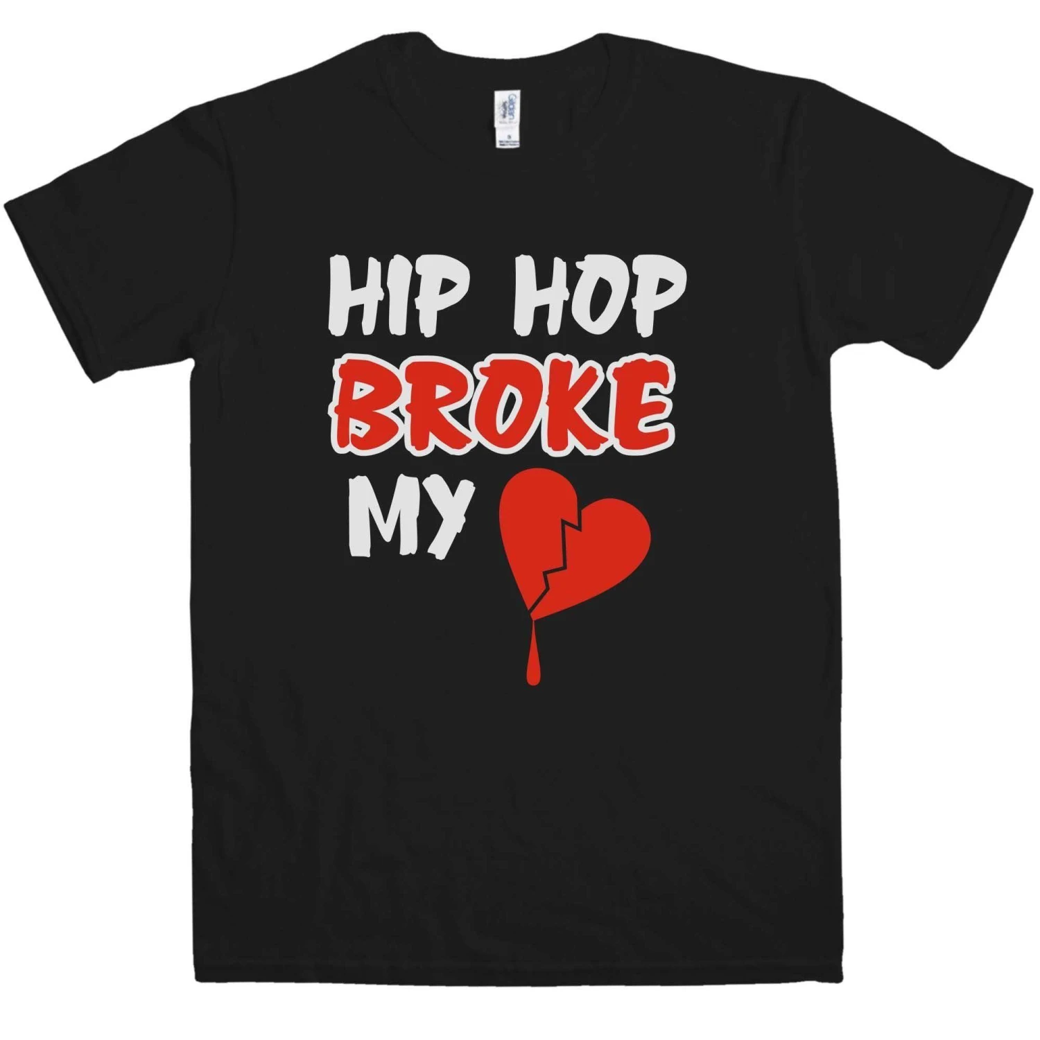 Hip Hop Broke My Heart T-Shirt As Worn By The Game 3 Hip Hop Broke My Heart T-Shirt As Worn By The Game