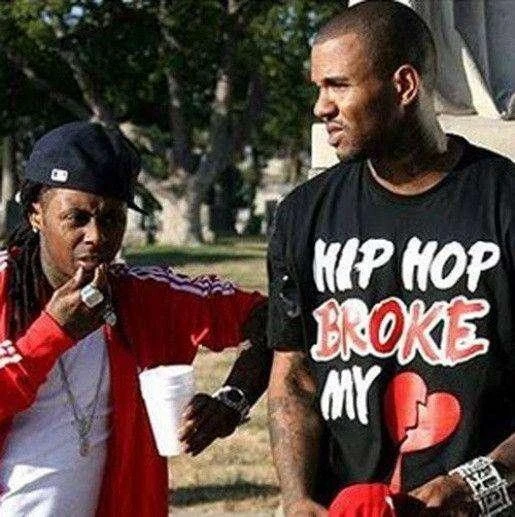 Hip Hop Broke My Heart T-Shirt As Worn By The Game 4 Hip Hop Broke My Heart T-Shirt As Worn By The Game - Image 2
