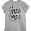 Home Again Lyric Quote T-Shirt -Maria Sales Store Home Again Lyric Quote Mens Graphic T Shirt 8Ball 4981