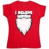 I Believe Womens Style T-Shirt -Maria Sales Store I Believe Womens Style T Shirt 8Ball 5644