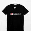 I Love Grunge T-Shirt As Worn By Eddie Vedder 1 I Love Grunge T-Shirt As Worn By Eddie Vedder -Maria Sales Store I Love Grunge Mens Graphic T Shirt For Men As Worn By Eddie Vedder 8Ball 5673
