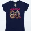 I Love The 80's Fitted Womens T-Shirt 2 I Love The 80's Fitted Womens T-Shirt -Maria Sales Store I Love The 80 s Fitted Womens T Shirt 8Ball 7299