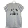 I Wanna Be Adored T-Shirt -Maria Sales Store I Wanna Be Adored Unisex T Shirt 8Ball 7016