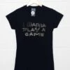 I Wanna Play A Game T-Shirt For Women -Maria Sales Store I Wanna Play A Game T Shirt for Women 8Ball 5265