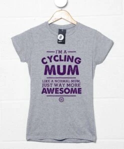 I'm A Cycling Mum Womens Fitted T-Shirt