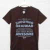 I'm A Shooting Grandad T-Shirt -Maria Sales Store I m A Shooting Grandad Unisex T Shirt 8Ball 1577
