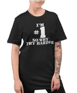 I'm Number 1 T-Shirt As Worn By Fat Boy Slim -Maria Sales Store I m Number 1 Graphic T Shirt For Men Inspired By Fat Boy Slim 8Ball 9403