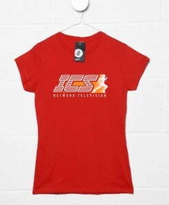 ICS Network Runner Logo Womens T-Shirt