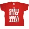 Its Chriiistmaaas Childrens T-Shirt -Maria Sales Store Its Chriiistmaaas Childrens Graphic T Shirt 8Ball 8605
