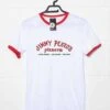 Jimmy Pesto's Pizzeria Ringer T-Shirt -Maria Sales Store Jimmy Pesto s Pizzeria Ringer Unisex T Shirt For Men And Women 8Ball 4114