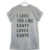 Kanye Loves Kanye T-Shirt 1 Kanye Loves Kanye T-Shirt -Maria Sales Store Kanye Loves Kanye Graphic T Shirt For Men 8Ball 8298