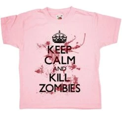 Keep Calm And Kill Zombies Kids T-Shirt
