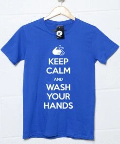 Keep Calm And Wash Your Hands T-Shirt 6 Keep Calm And Wash Your Hands T-Shirt -Maria Sales Store Keep Calm and Wash Your Hands Unisex T Shirt 8Ball 7340