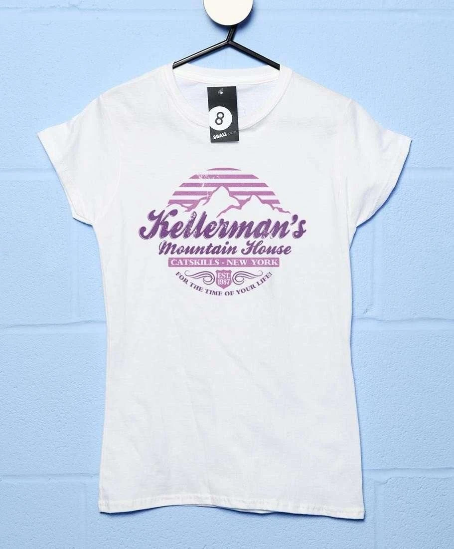 Kellermans Mountain House Fitted Womens T-Shirt 3 Kellermans Mountain House Fitted Womens T-Shirt