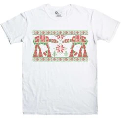 Knitted Jumper Style Snow Walkers Alt Colours T-Shirt