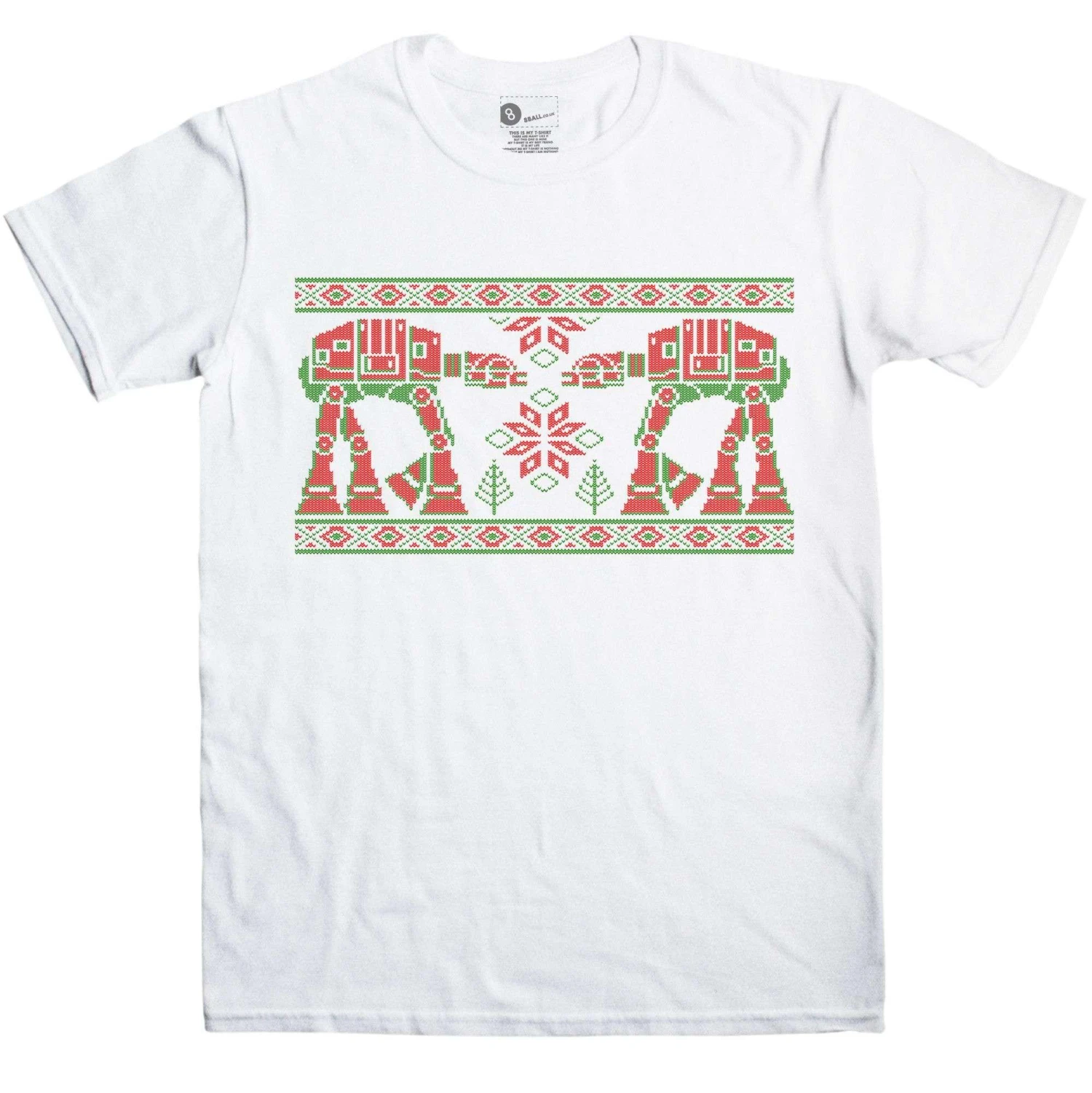 Knitted Jumper Style Snow Walkers Alt Colours T-Shirt 3 Knitted Jumper Style Snow Walkers Alt Colours T-Shirt