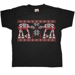 Knitted Jumper Style Snow Walkers Kids T-Shirt 8 Knitted Jumper Style Snow Walkers Kids T-Shirt -Maria Sales Store Knitted Jumper Style Snow Walkers Kids Graphic T Shirt 8Ball 2555