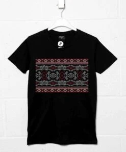 Knitted Jumper Style Starships T-Shirt