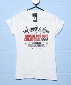 Lamb And Flag Pub Quiz Champions 1995 T-Shirt For Women