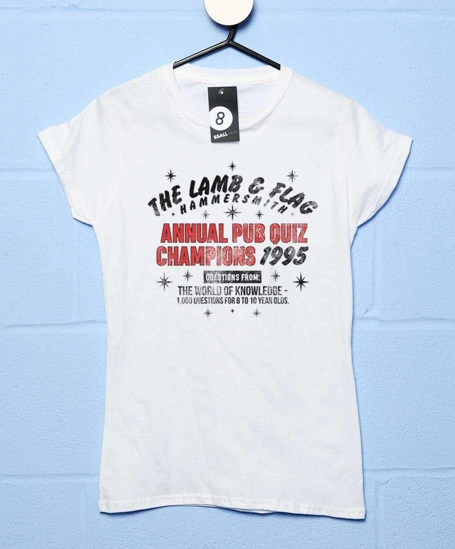 Lamb And Flag Pub Quiz Champions 1995 T-Shirt For Women 3 Lamb And Flag Pub Quiz Champions 1995 T-Shirt For Women