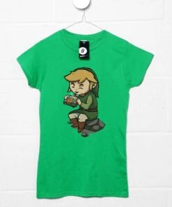 Legend Of Zelda Error Song T-Shirt -Maria Sales Store Legend Of Zelda Error Song Mens Graphic T Shirt 8Ball 34