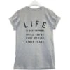 Life Is What Happens T-Shirt -Maria Sales Store Life Is What Happens Unisex T Shirt 8Ball 8905