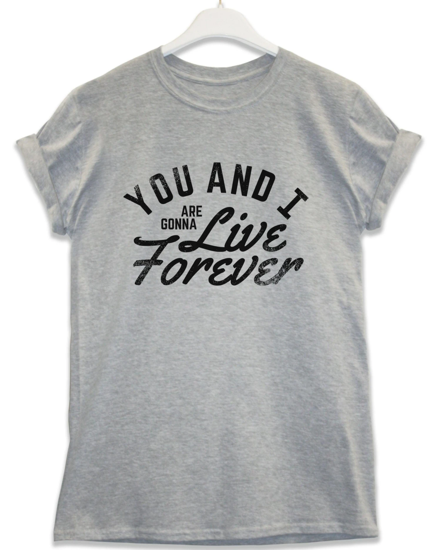 Live Forever Lyric Quote T-Shirt 4 Live Forever Lyric Quote T-Shirt - Image 2
