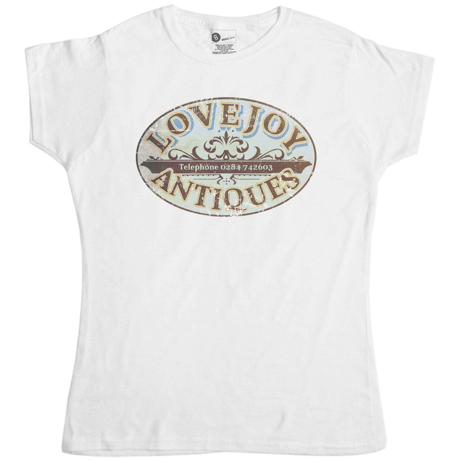 Lovejoy Antiques Womens T-Shirt 3 Lovejoy Antiques Womens T-Shirt