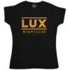Lux Nightclub Womens T-Shirt -Maria Sales Store Lux Nightclub Womens T Shirt 8Ball 450