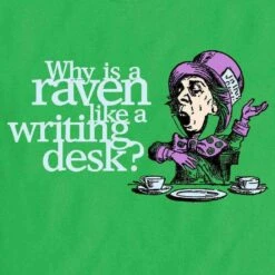 Mad Hatter T-Shirt For Women -Maria Sales Store Mad Hatter T Shirt for Women 8Ball 2443