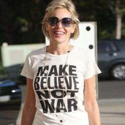 Make Believe Womens Fitted T-Shirt As Worn By Sharon Stone 7 Make Believe Womens Fitted T-Shirt As Worn By Sharon Stone -Maria Sales Store Make Believe Womens Fitted T Shirt As Worn By Sharon Stone 8Ball 8536