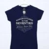 Manufactured In The Seventies Womens T-Shirt -Maria Sales Store Manufactured In The Seventies Womens T Shirt 8Ball 2289