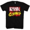 Marvel Comics Classic Distressed Marvel Logo T-Shirt 1 Marvel Comics Classic Distressed Marvel Logo T-Shirt -Maria Sales Store Marvel Comics Classic Distressed Marvel Logo T Shirt For Men 8Ball 6643