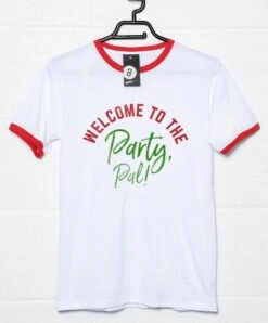 McClane Quote Party Welcoming Ringer T-Shirt